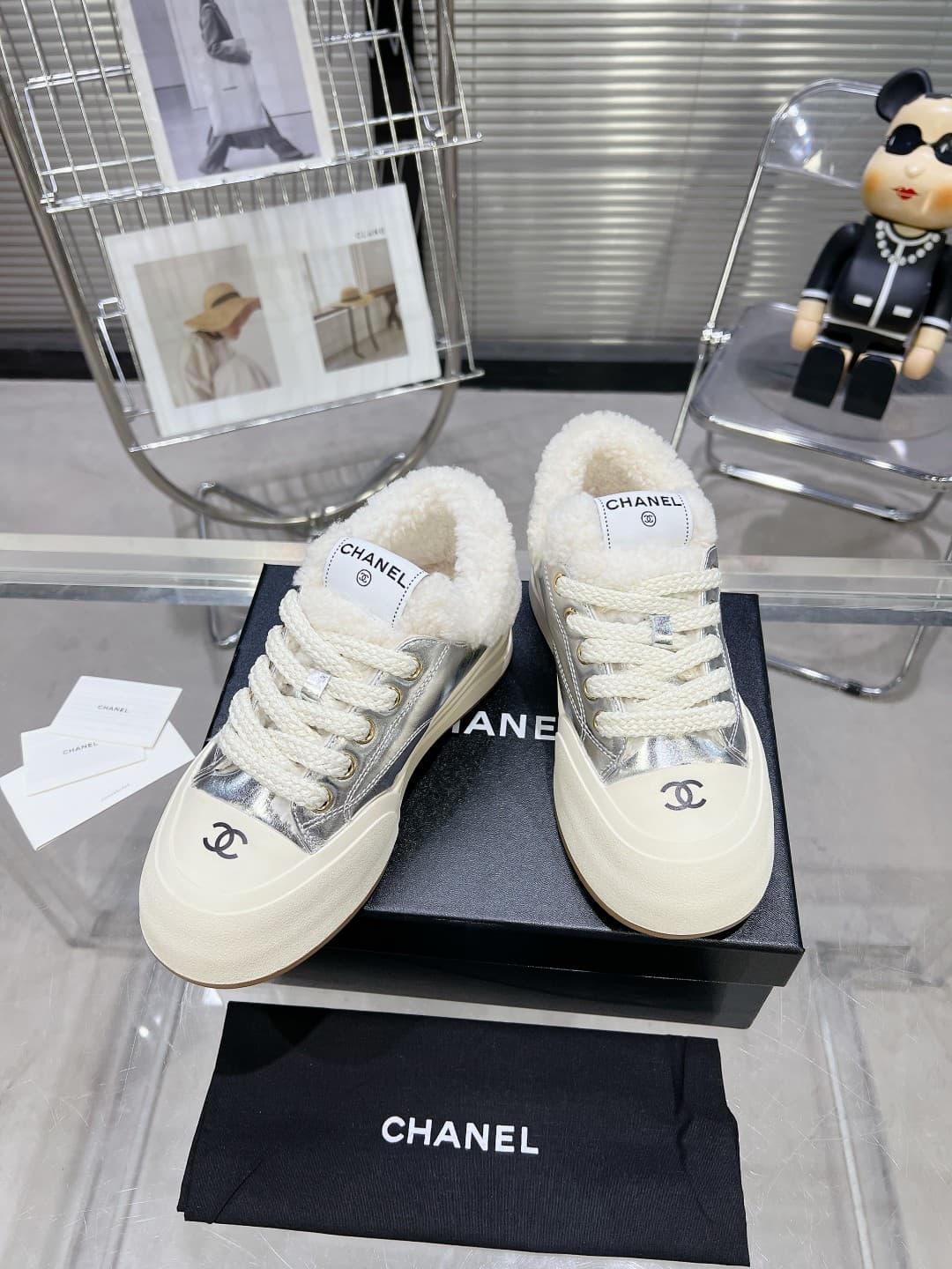 Chanel Women's Platform Sneaker