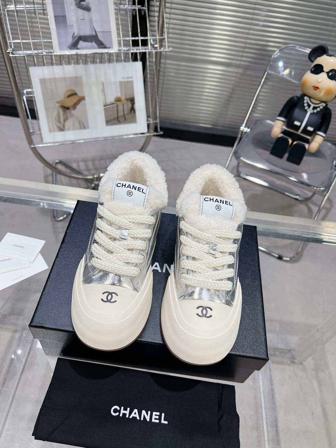 Chanel Women's Platform Sneaker