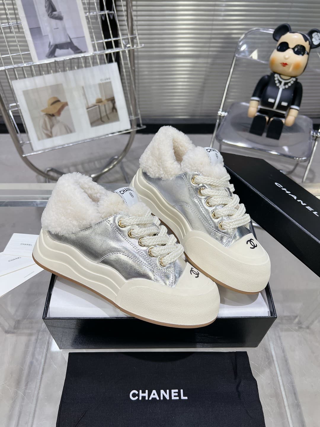 Chanel Women's Platform Sneaker