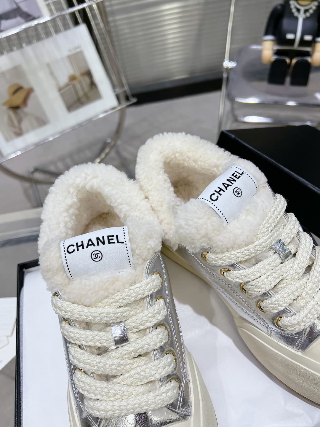 Chanel Women's Platform Sneaker