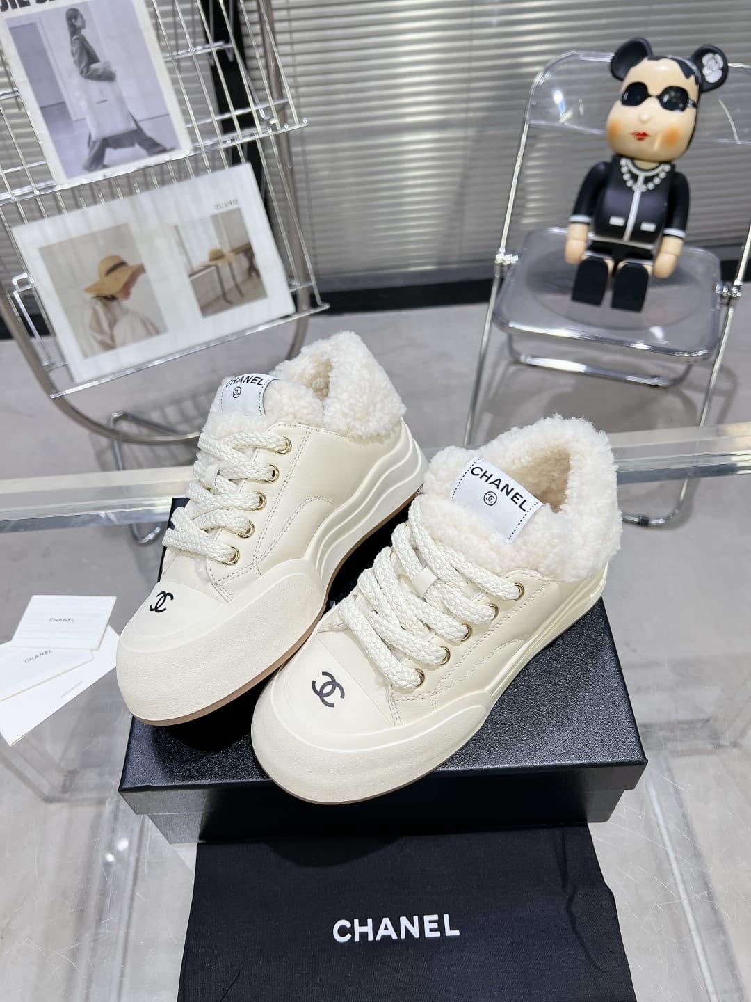 Chanel Women's Platform Sneaker