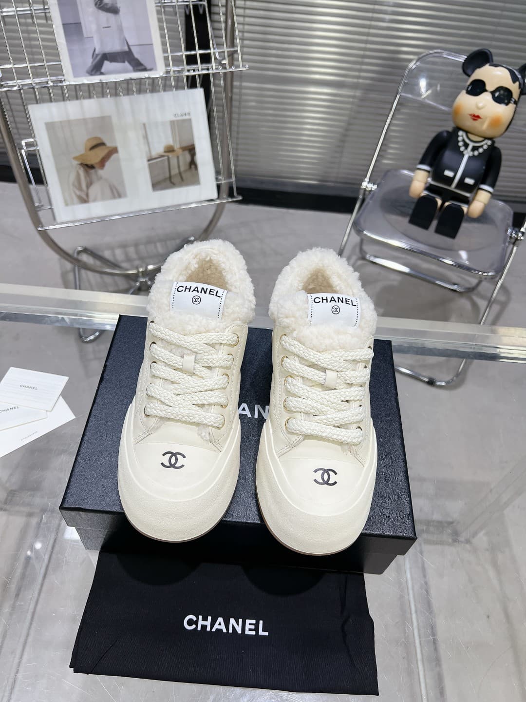 Chanel Women's Platform Sneaker