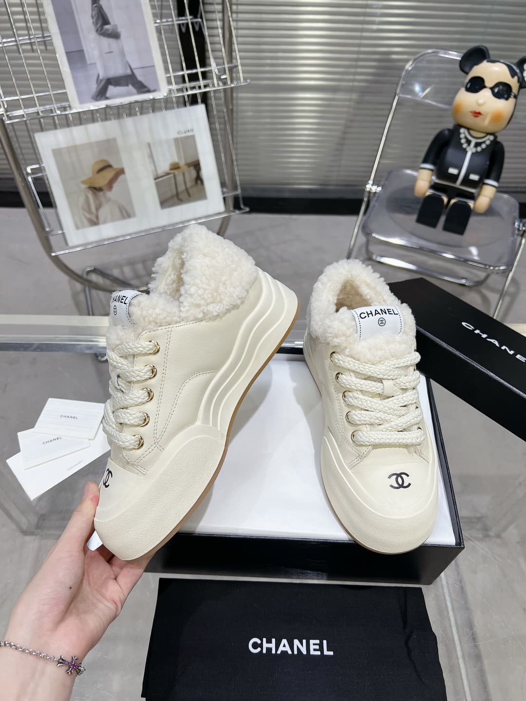 Chanel Women's Platform Sneaker