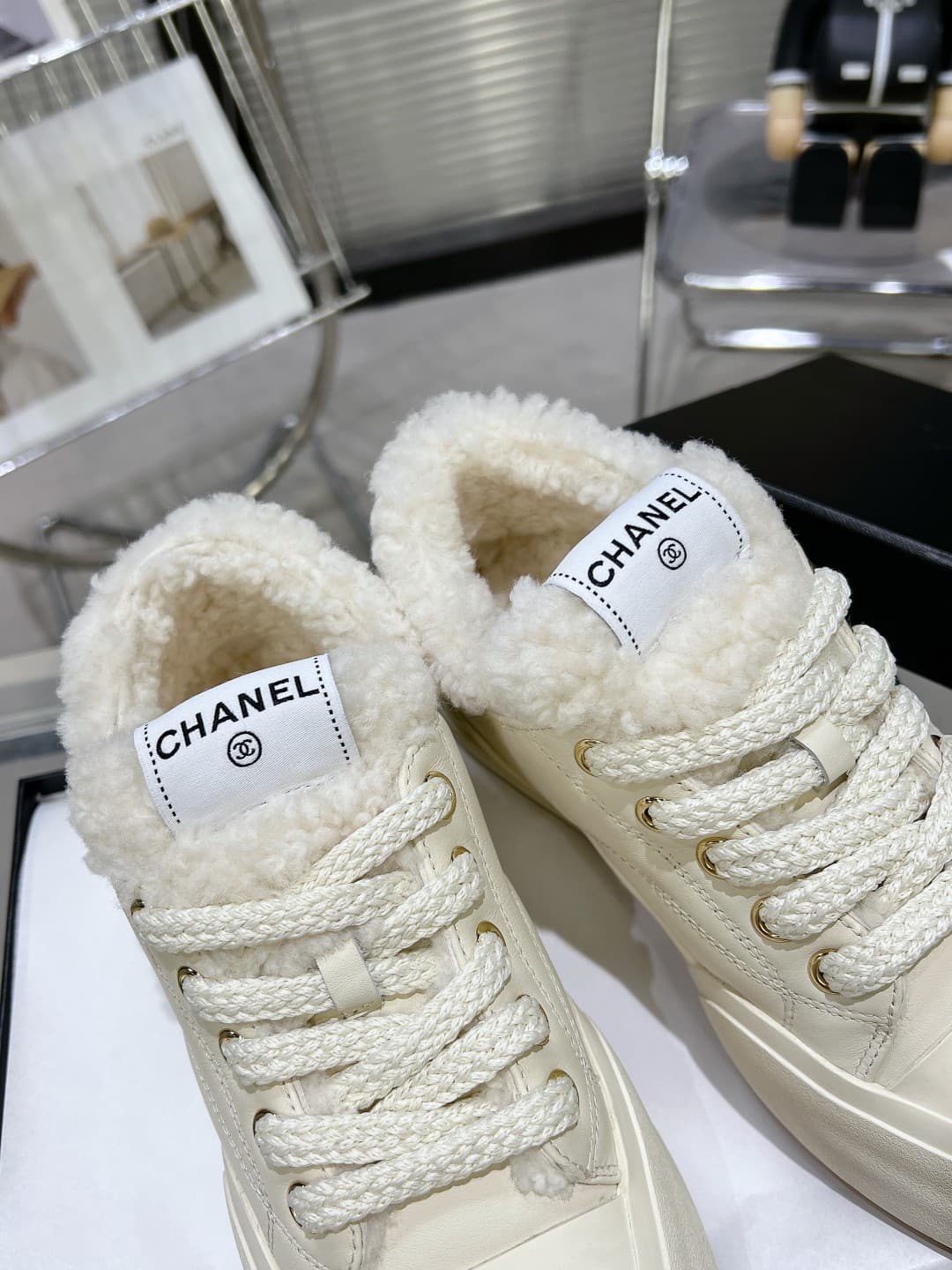 Chanel Women's Platform Sneaker