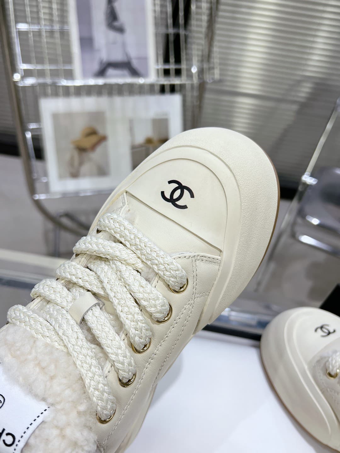 Chanel Women's Platform Sneaker