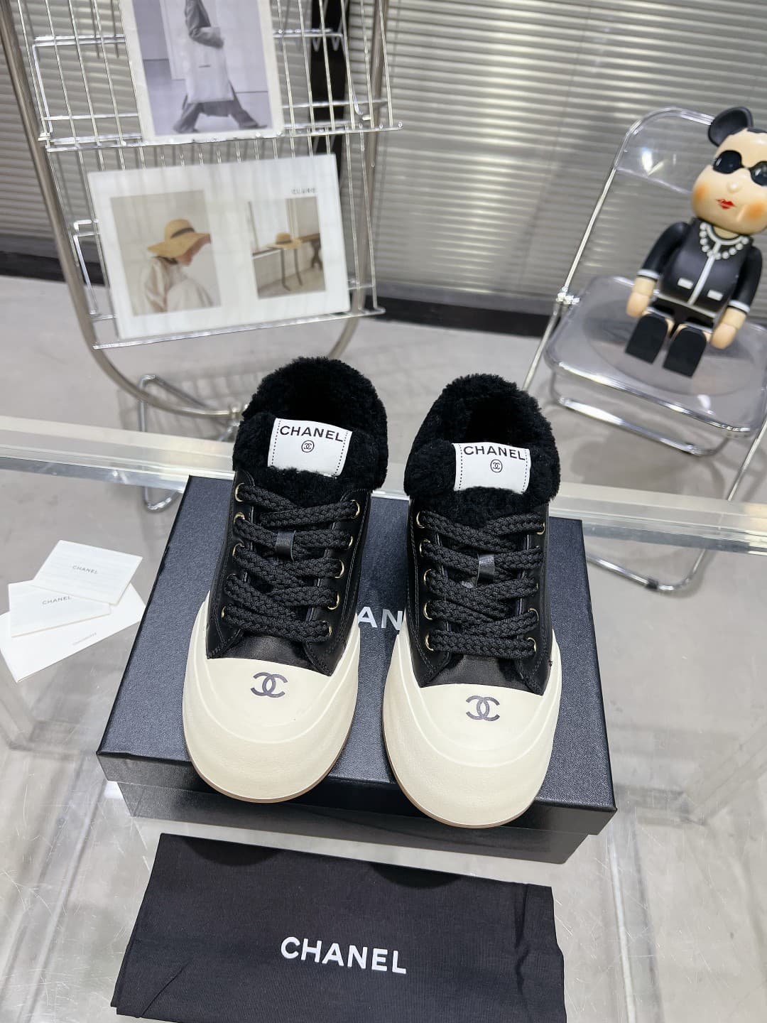 Chanel Women's Platform Sneaker