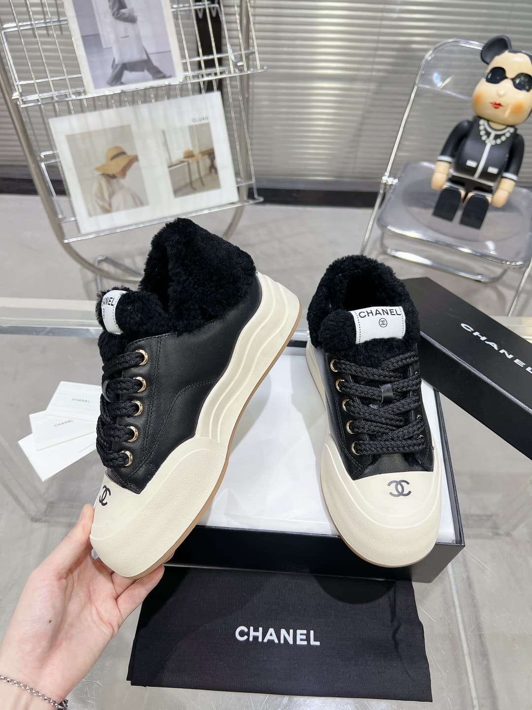 Chanel Women's Platform Sneaker