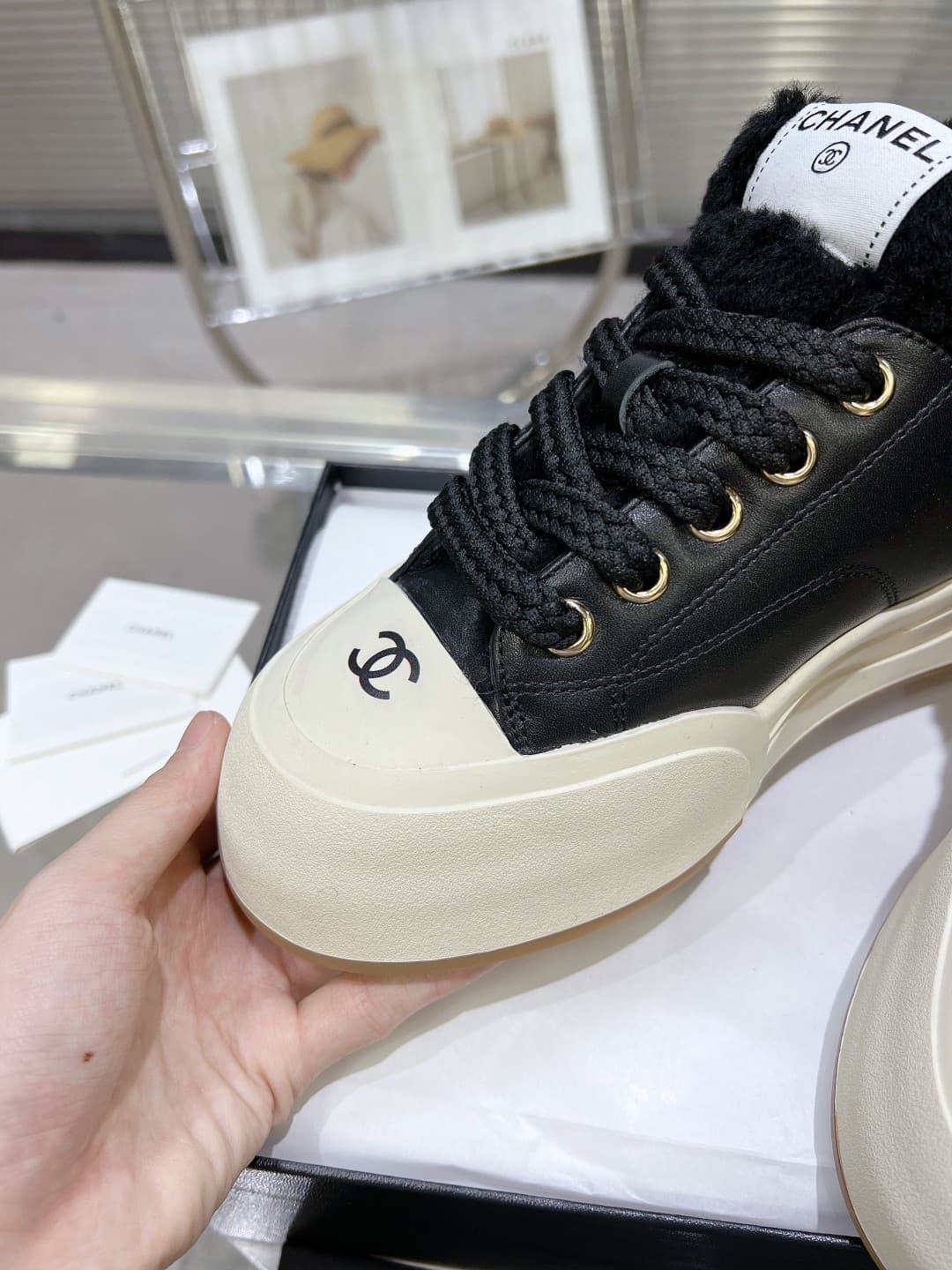 Chanel Women's Platform Sneaker