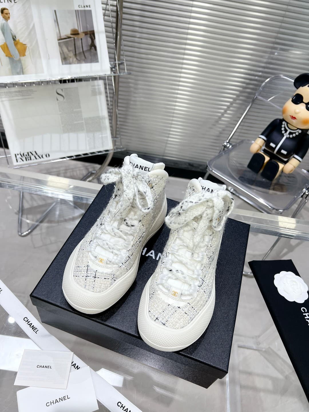 Chanel Women's High-top Sneaker