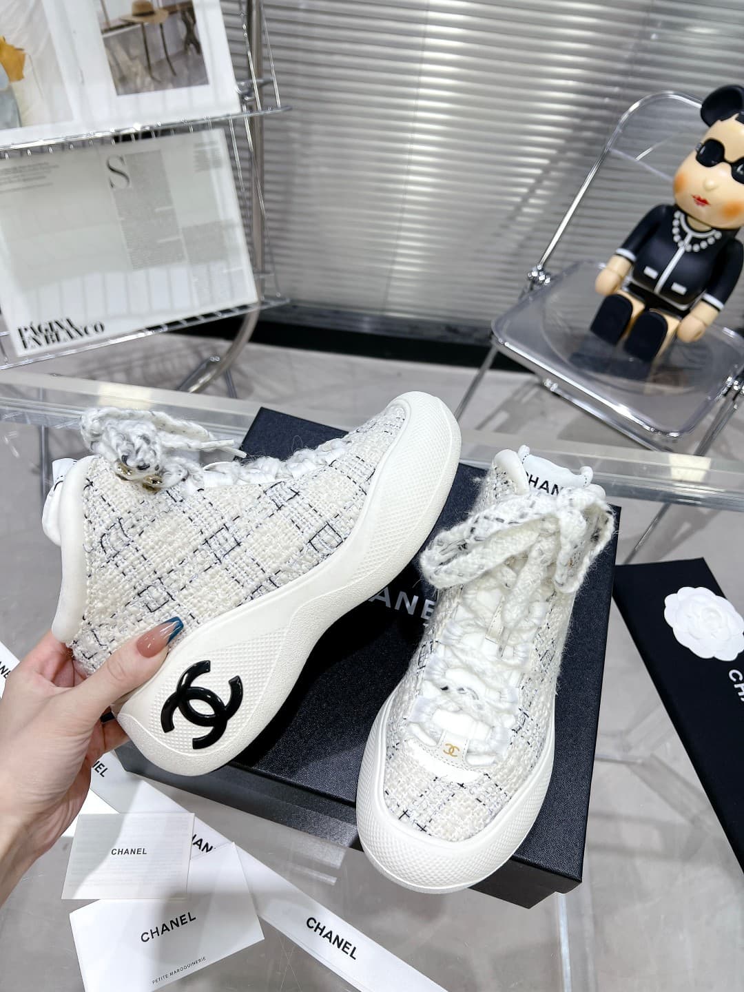 Chanel Women's High-top Sneaker