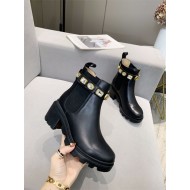 Gucci Ankle Boots Leather with Belt Crystals