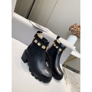 Gucci Ankle Boots Leather with Belt Crystals