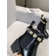 Gucci Ankle Boots Leather with Belt Crystals