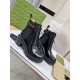 Gucci Ankle Boots Leather with Logo