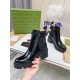 Gucci Ankle Boots Leather with Logo