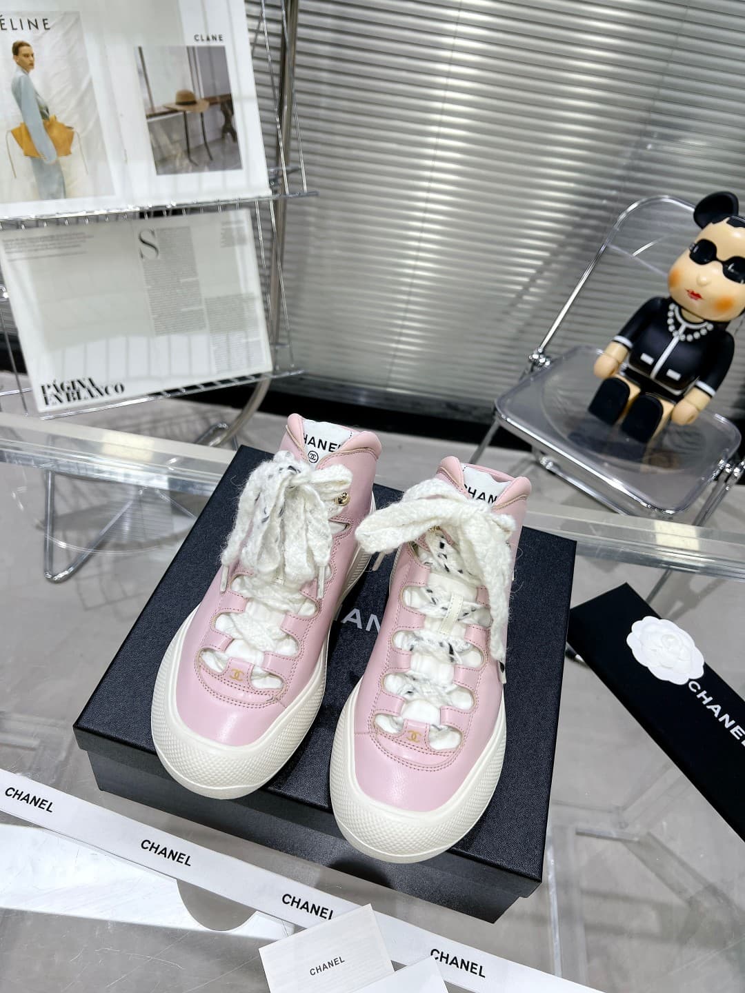 Chanel Women's High-top Sneaker