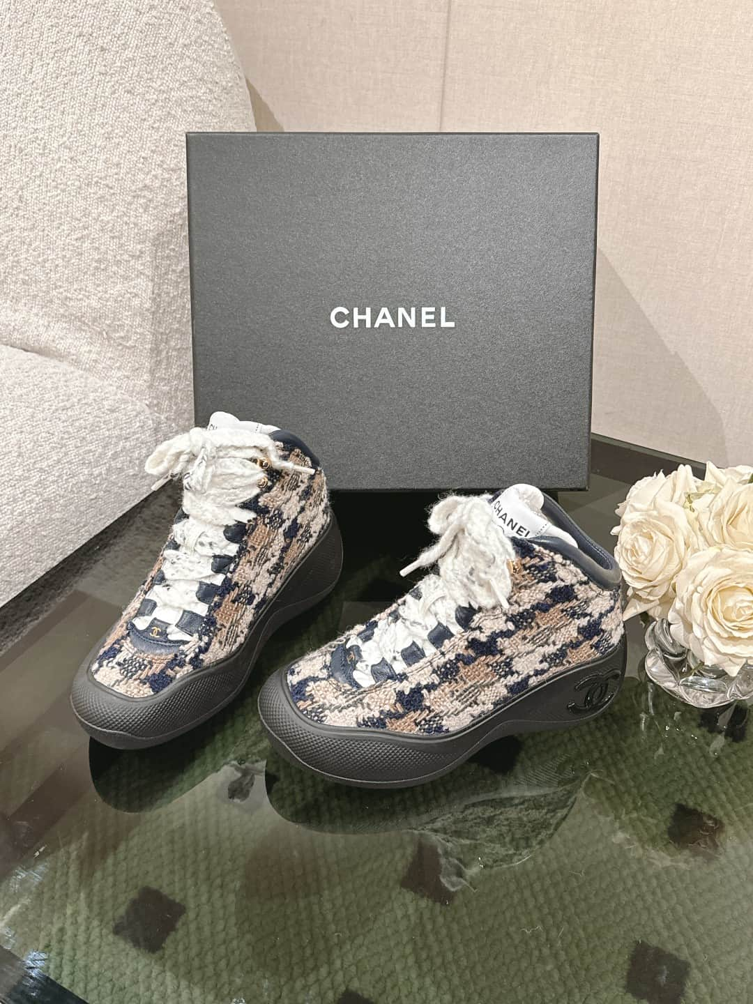 Chanel Women's High-top Sneaker