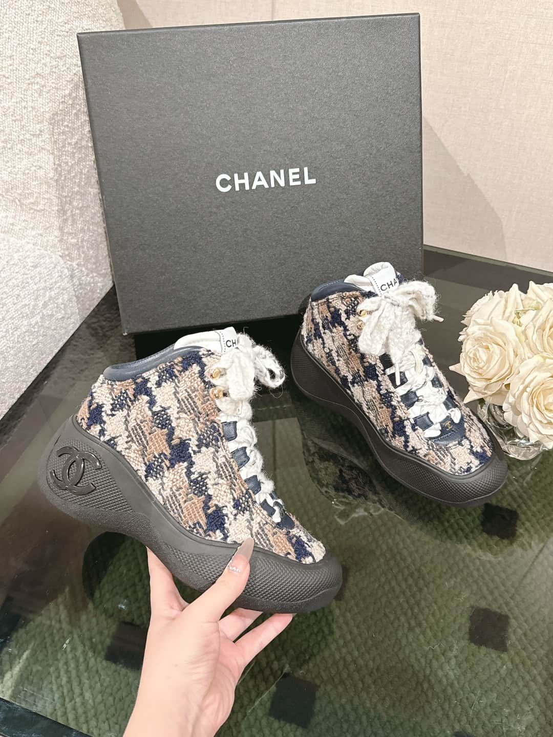 Chanel Women's High-top Sneaker