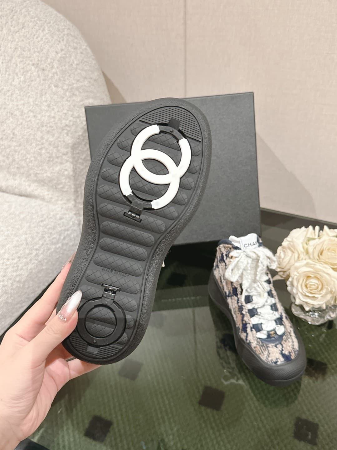 Chanel Women's High-top Sneaker