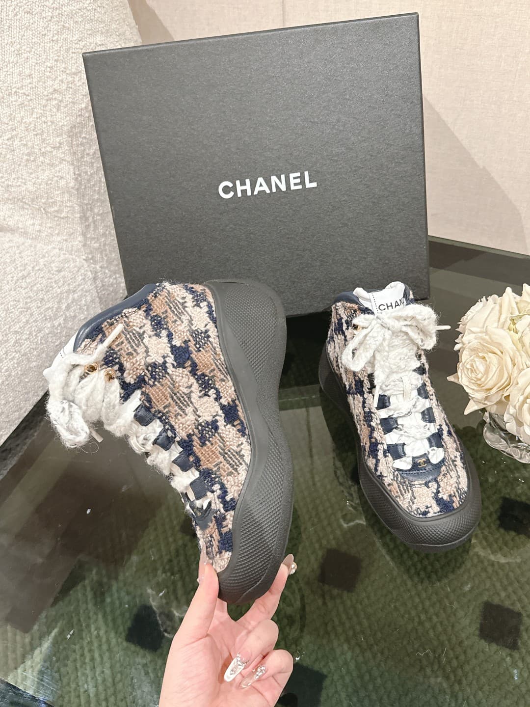 Chanel Women's High-top Sneaker