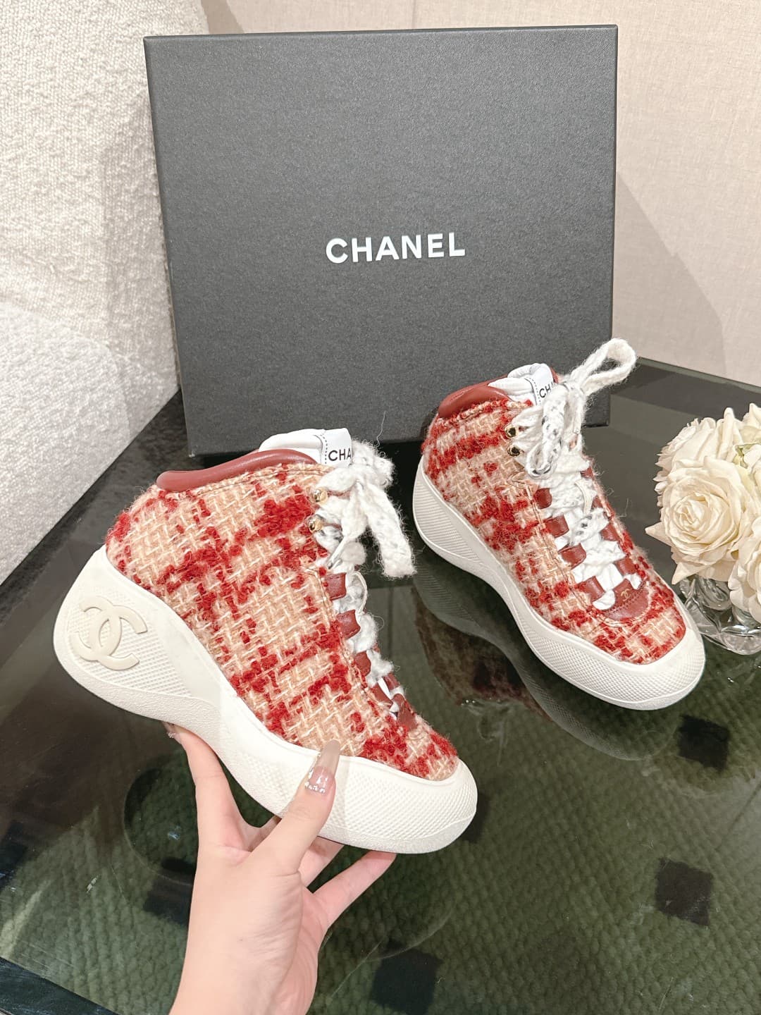 Chanel Women's High-top Sneaker