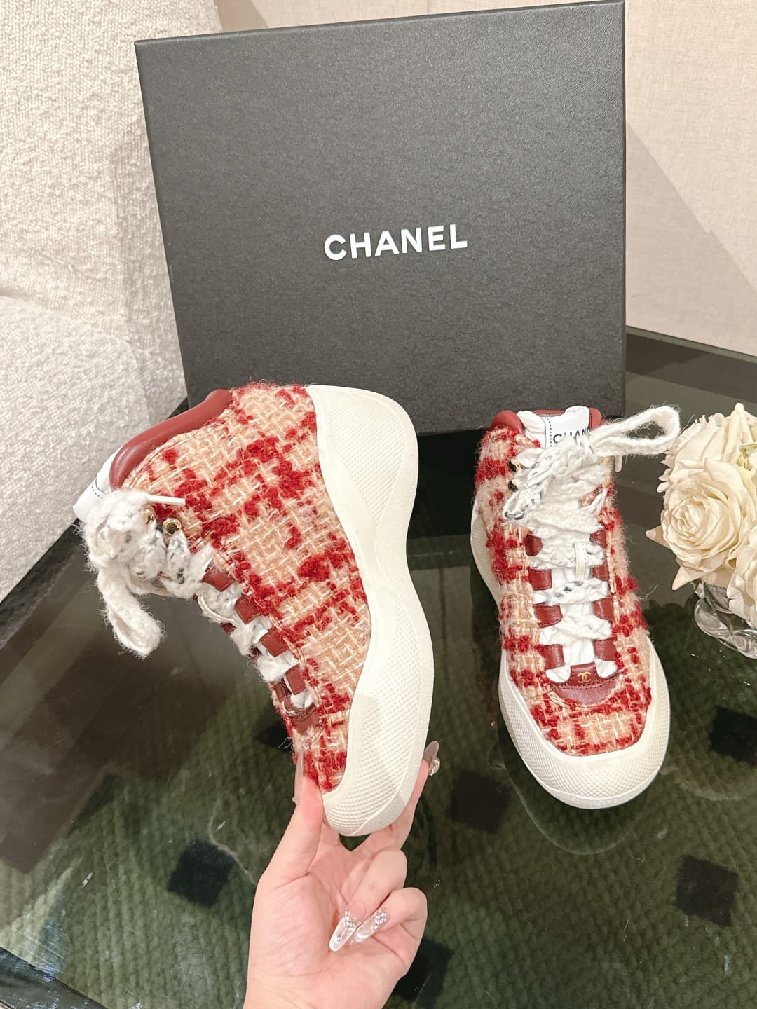 Chanel Women's High-top Sneaker