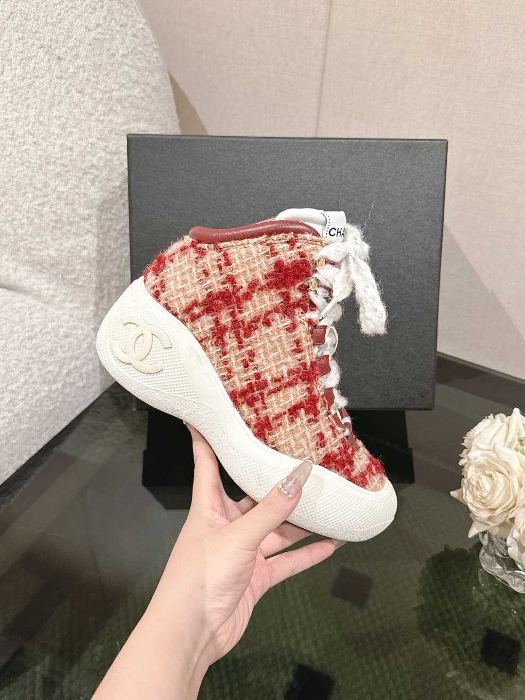 Chanel Women's High-top Sneaker