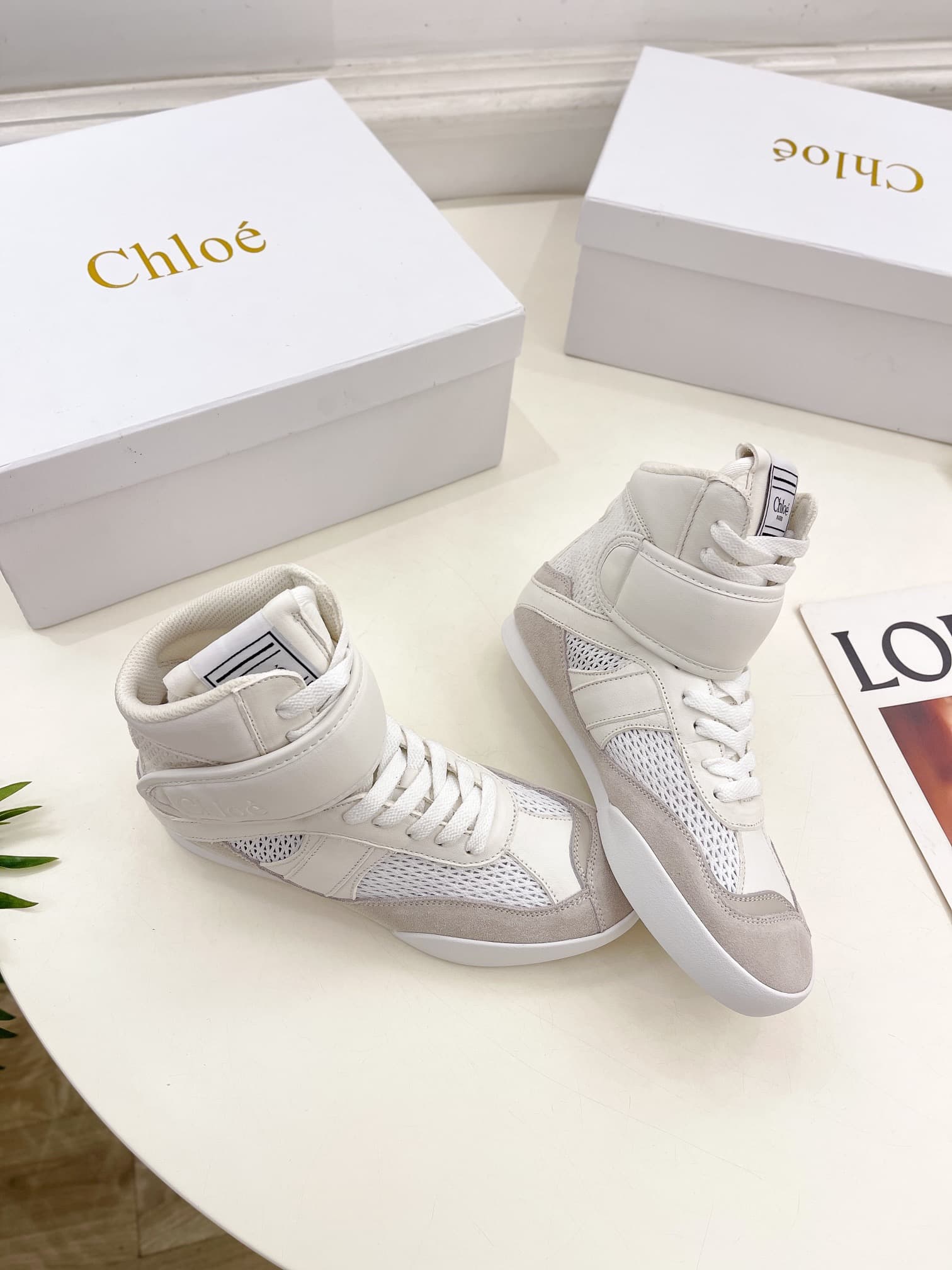 Chloe Women High-TOP Sneakers