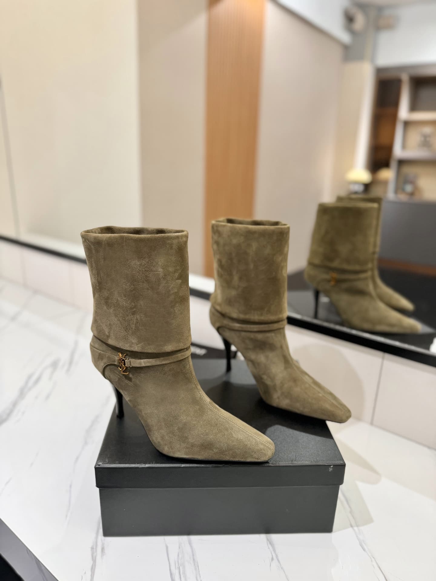 Saint Laurent Boot 105mm