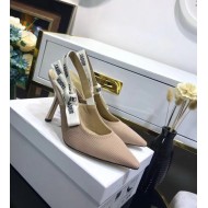 Dior J'ADior Pumps In Nude Technical Canvas