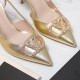 Valentino Women's Slingback Pumps 80mm