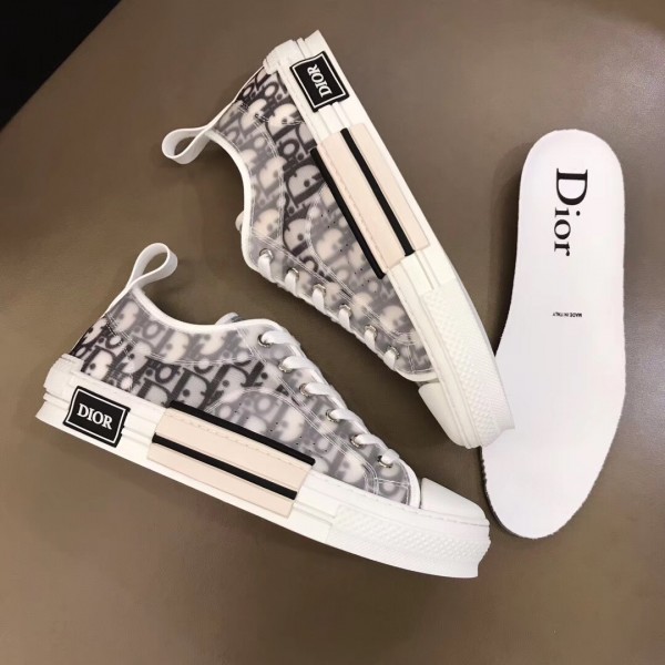 Dior B23 Sneaker In Dior Oblique Technical Canvas