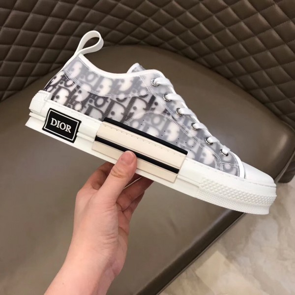 Dior B23 Sneaker In Dior Oblique Technical Canvas