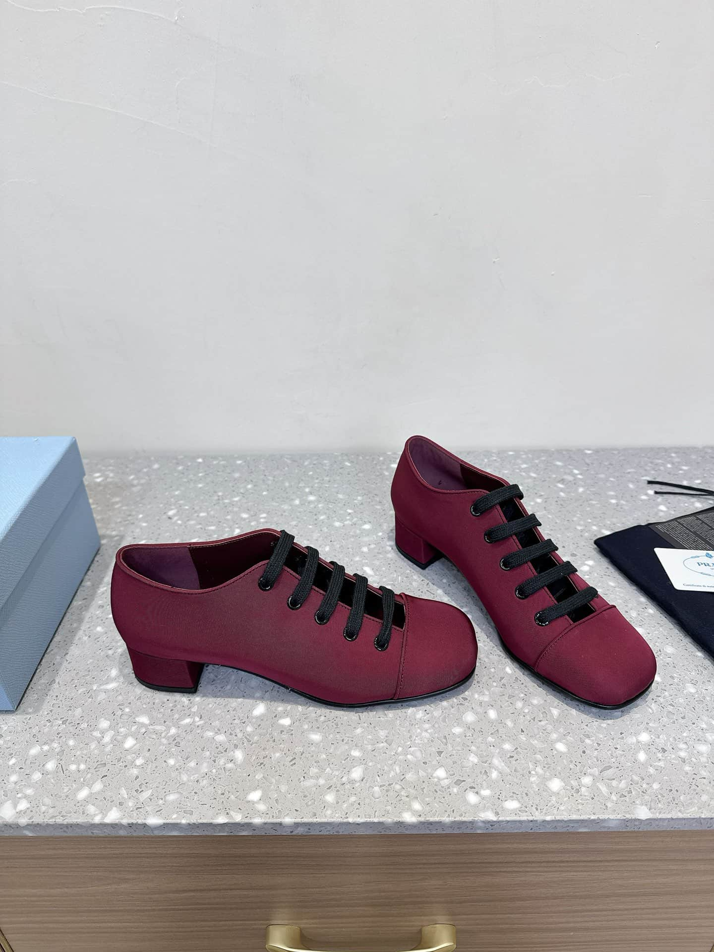 Prada Women's Lace-Up Shoes 