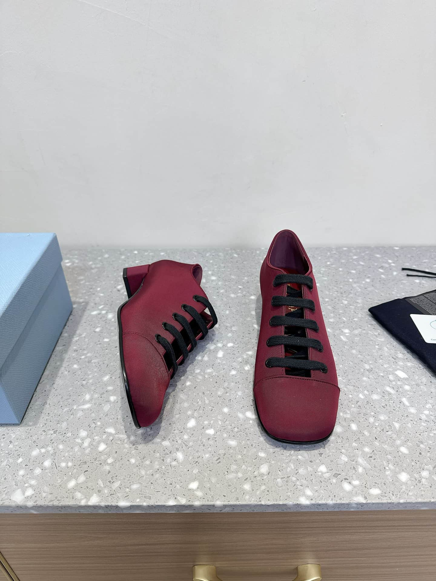 Prada Women's Lace-Up Shoes 