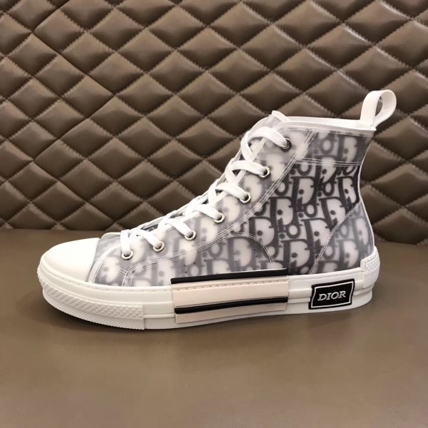 Dior B23 High-Top Sneakers In Dior Oblique