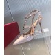 Valentino Rockstud Caged Pumps 100mm Patent Leather