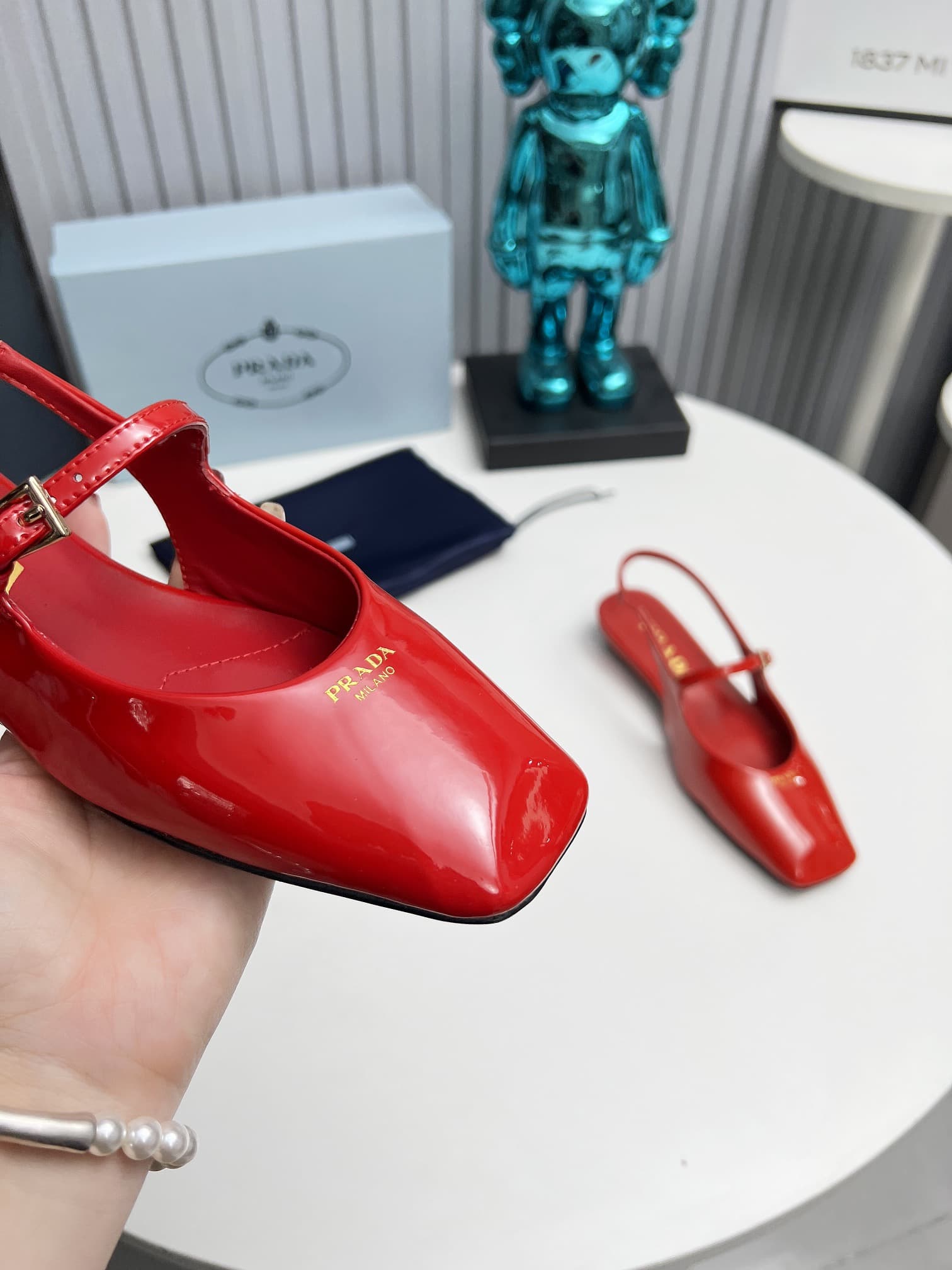 Prada Women's Slingback Flats