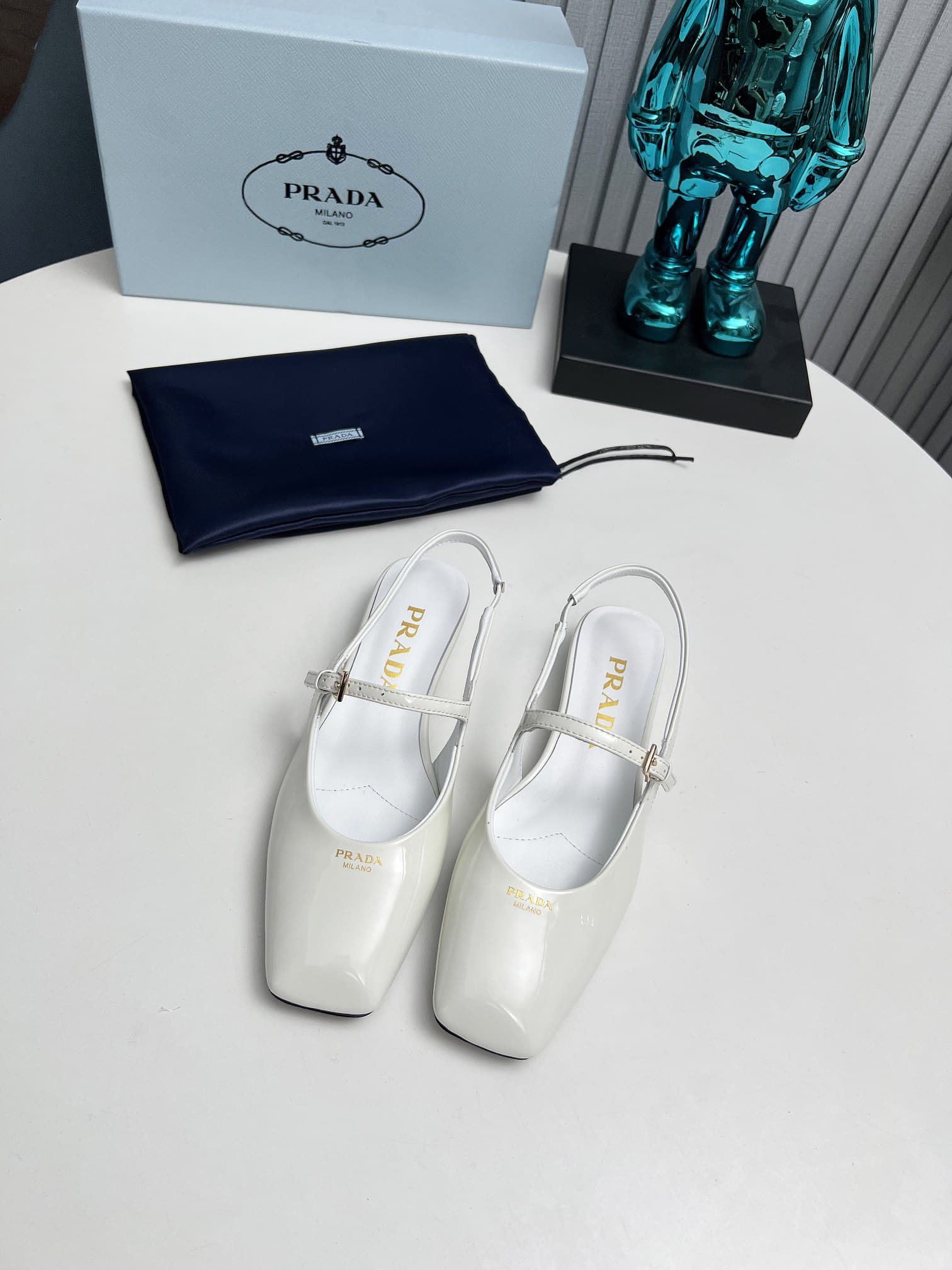 Prada Women's Slingback Flats