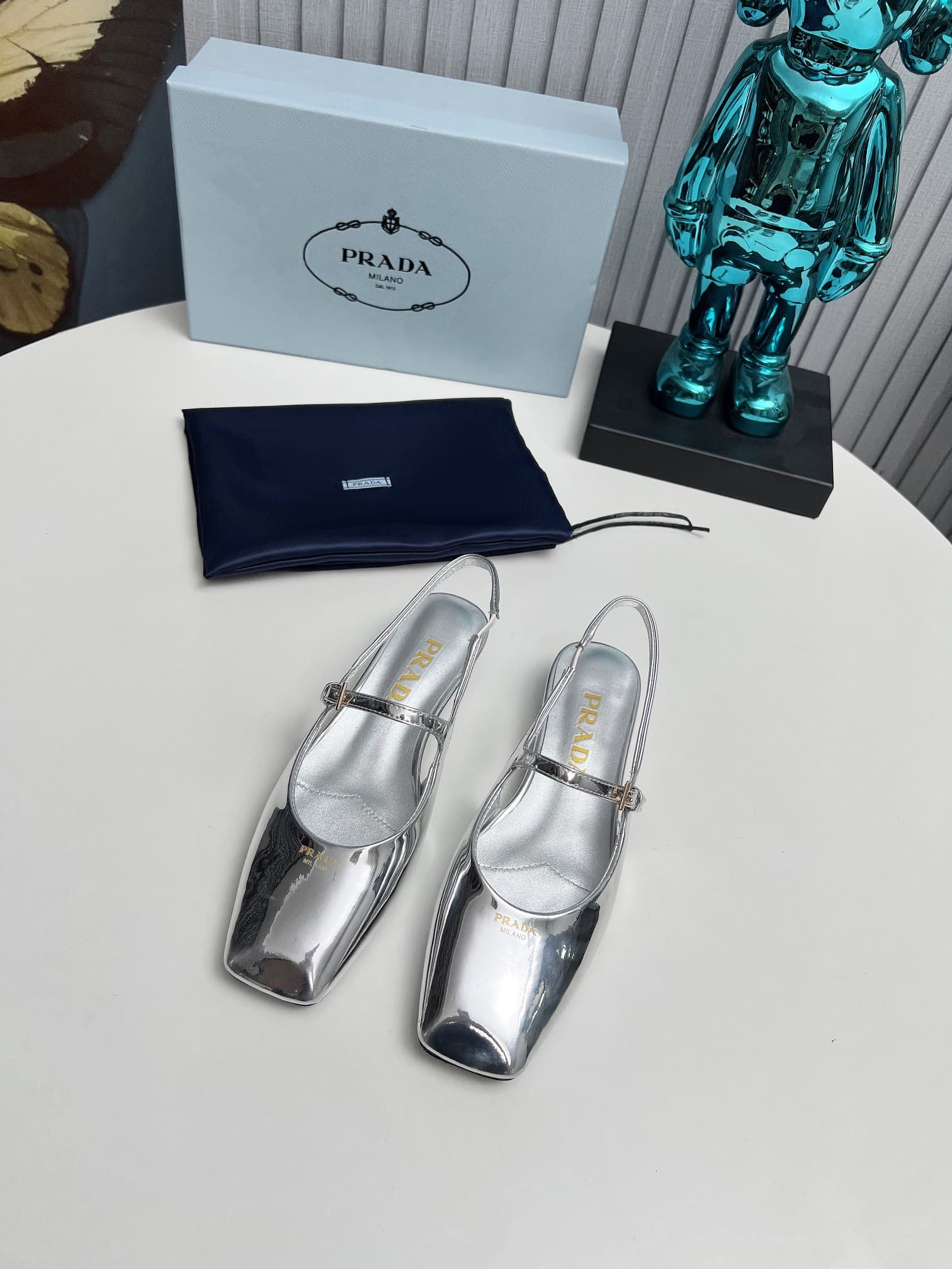 Prada Women's Slingback Flats