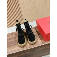 Valentino COMBAT BOOT Lace-up