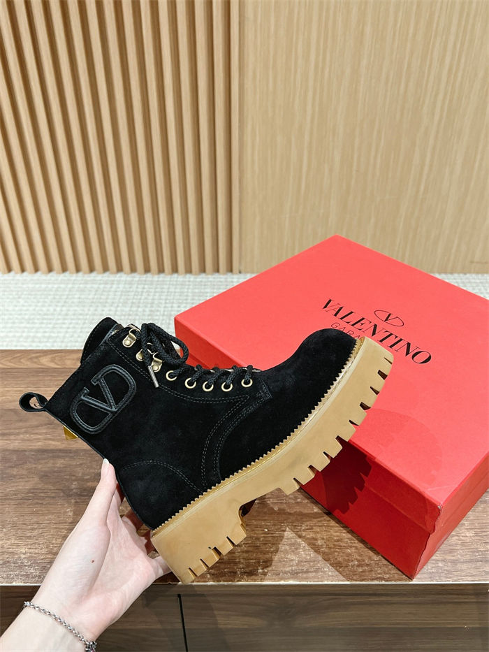 Valentino COMBAT BOOT Lace-up