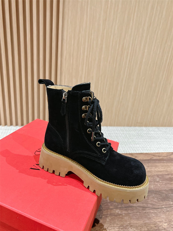 Valentino COMBAT BOOT Lace-up