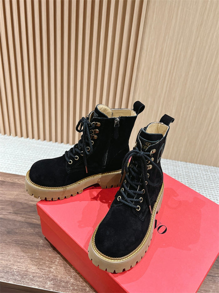 Valentino COMBAT BOOT Lace-up