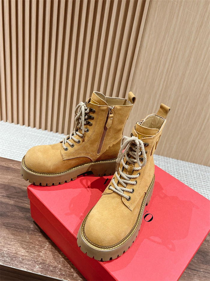 Valentino COMBAT BOOT Lace-up