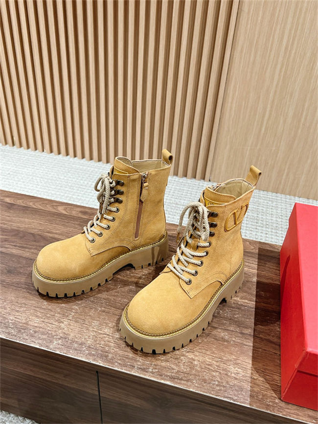 Valentino COMBAT BOOT Lace-up