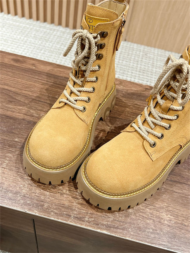 Valentino COMBAT BOOT Lace-up