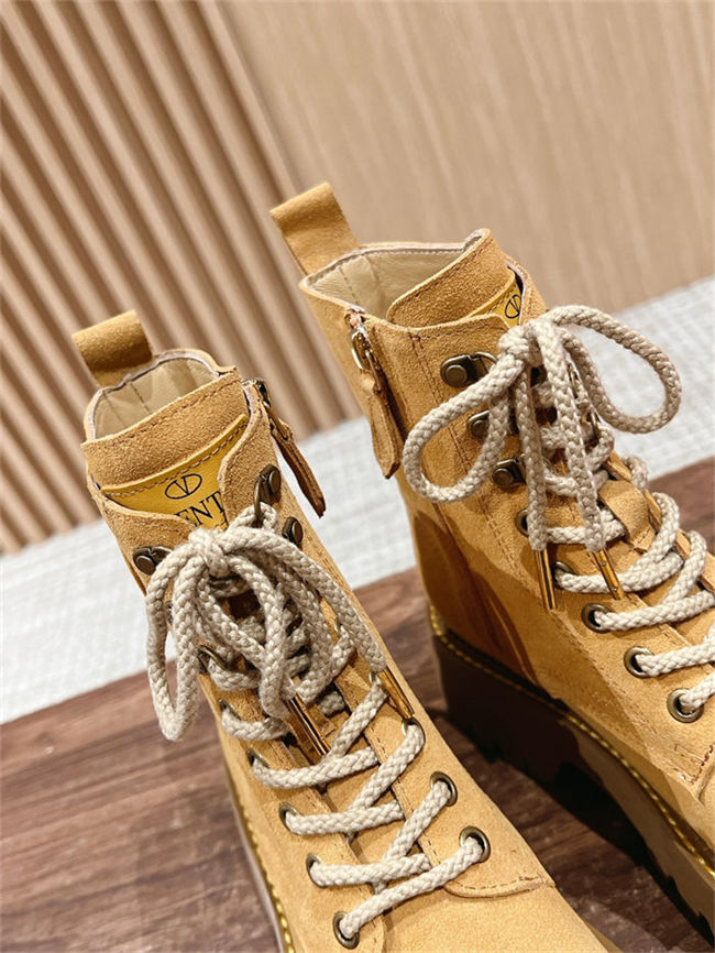 Valentino COMBAT BOOT Lace-up