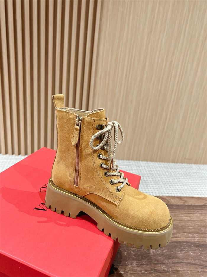 Valentino COMBAT BOOT Lace-up