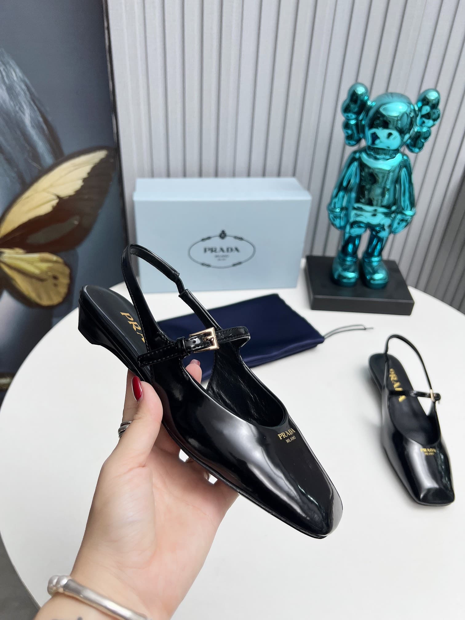 Prada Women's Slingback Flats